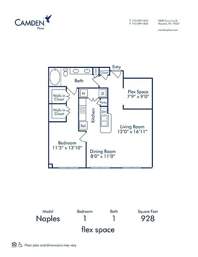 Floor plan Naples
