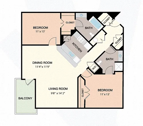 Floor plan G