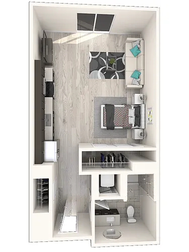 Floor plan Clise