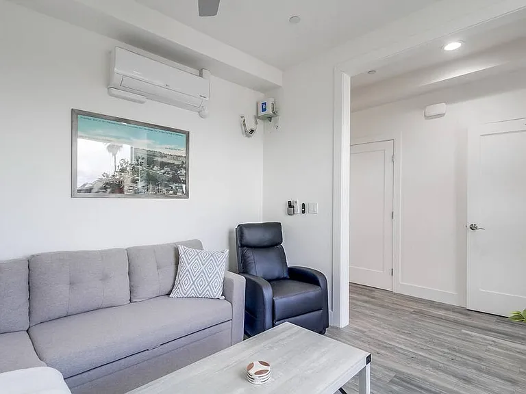 Living Room with sofa bed