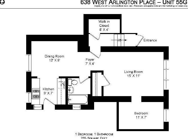 1st image of 630 W Arlington Pl #55K