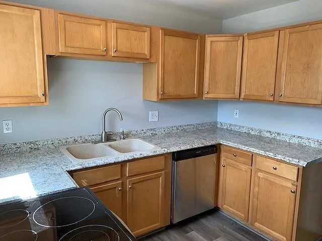 kitchen with new stainless-steel appliances
