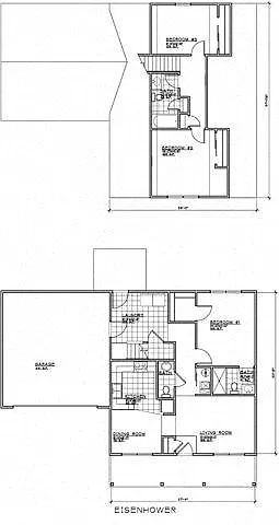 Floor plan Einsenhower