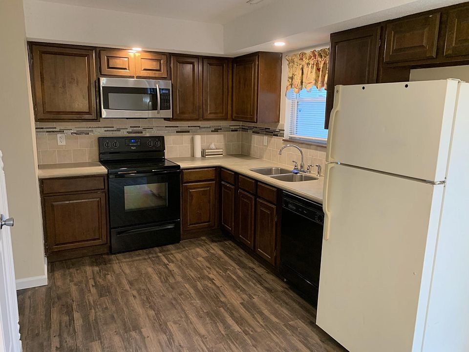 Kitchen from dining area