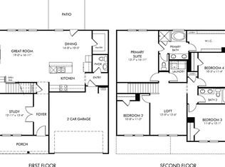 Brentwood Plan, Creekside at Oxford Park, Fairburn, GA 30213