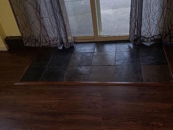 Slate Entry New wood grain flooring