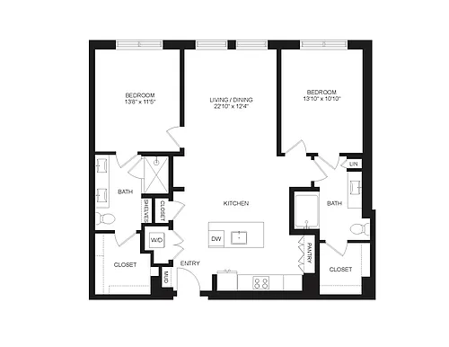 Floor plan B7