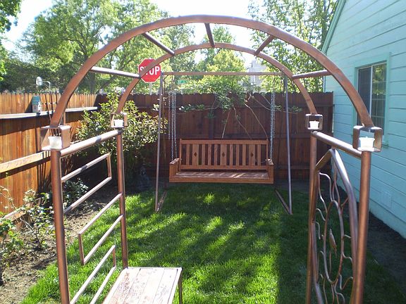 North side yard outside of Master Bedroom.