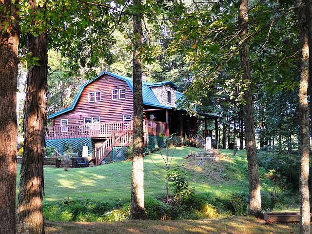 Back View From Creek