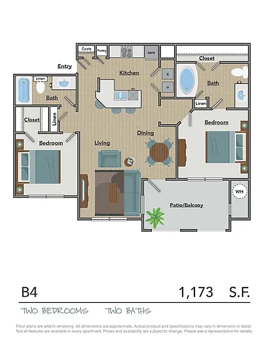 Floor plan B4