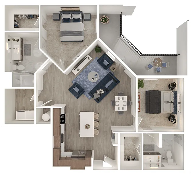 Floor plan B1