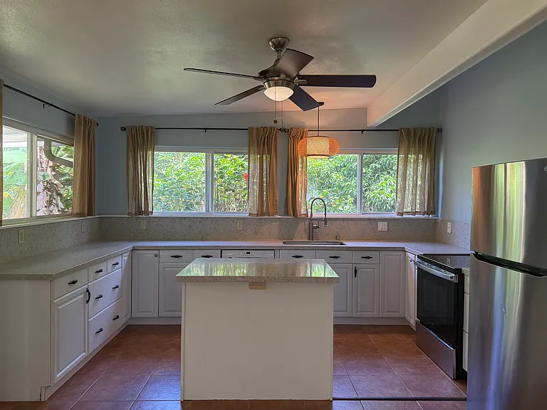 Renovated kitchen
