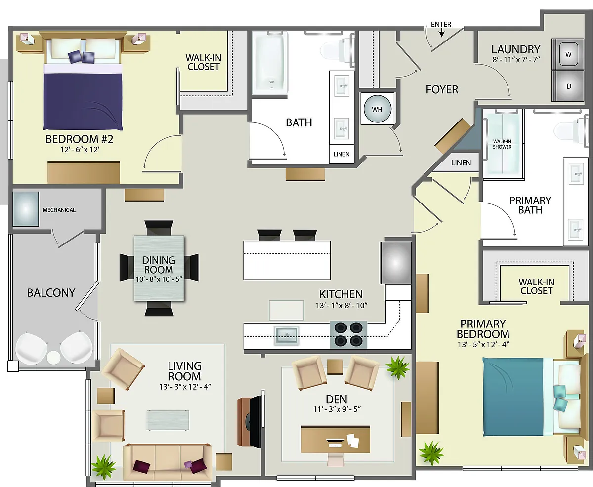 Floor plan Reserve C4A
