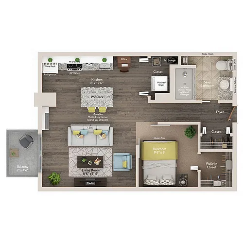 Floor plan V8PH