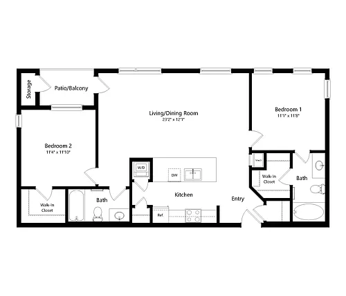 Floor plan 2A
