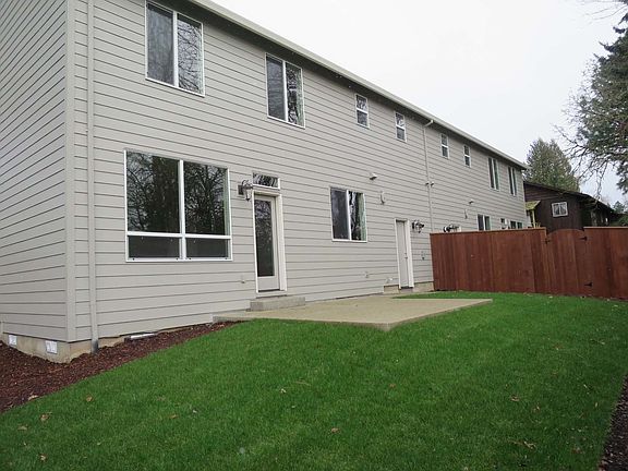 North Duplex Fenced Back yard