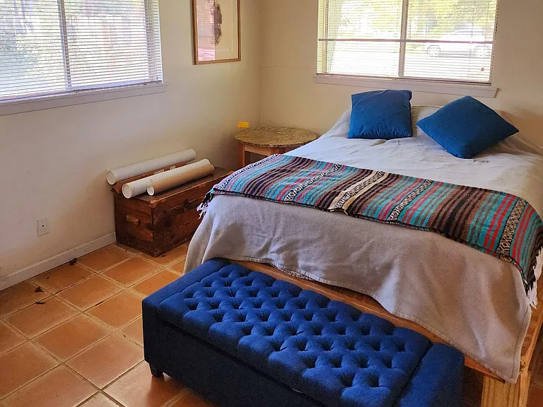 master bedroom is spacious and has great light.