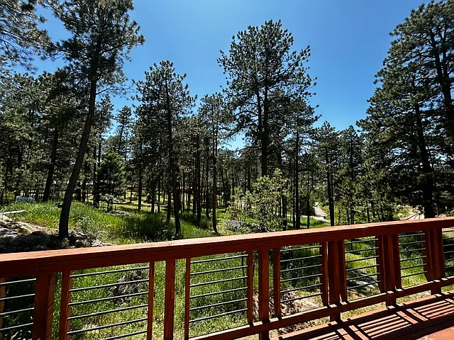 View from the deck