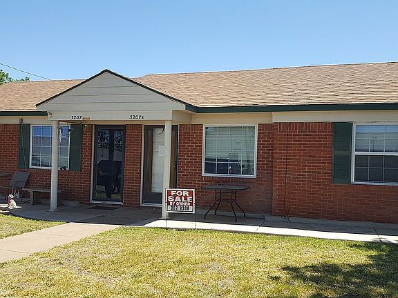 Duplex, one side is occupied