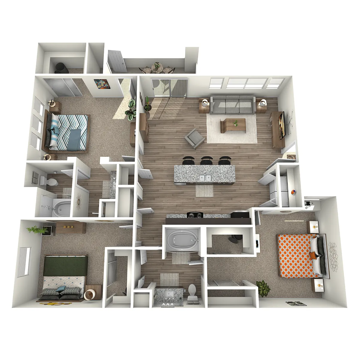 Floor plan C1