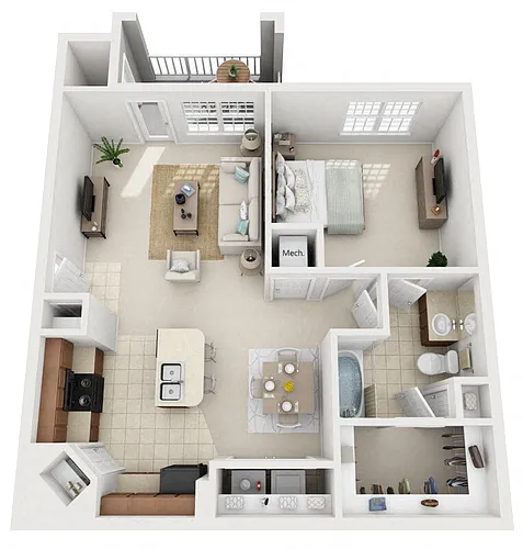Floor plan A1