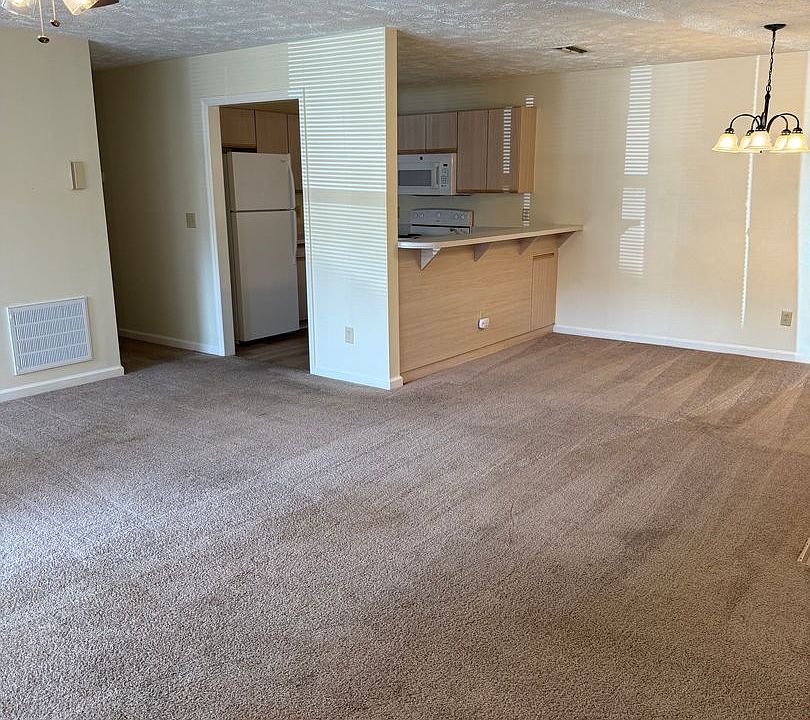 Living, dining area