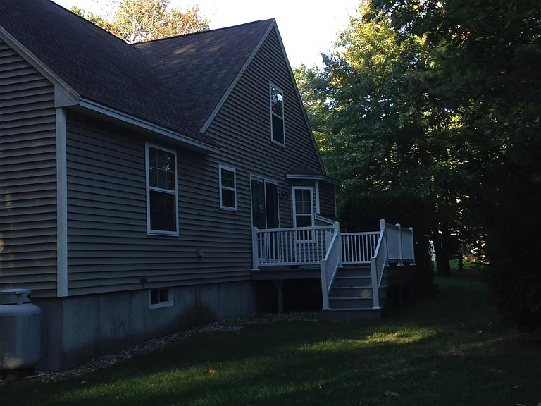View from the yard