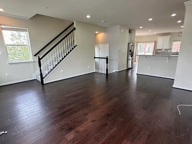 living room open to open kitchen