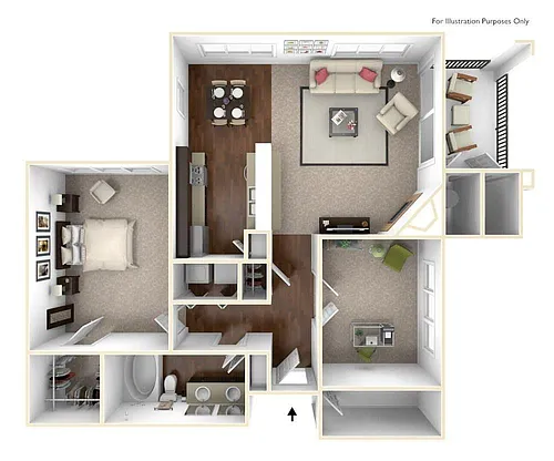 Floor plan Cottonwood