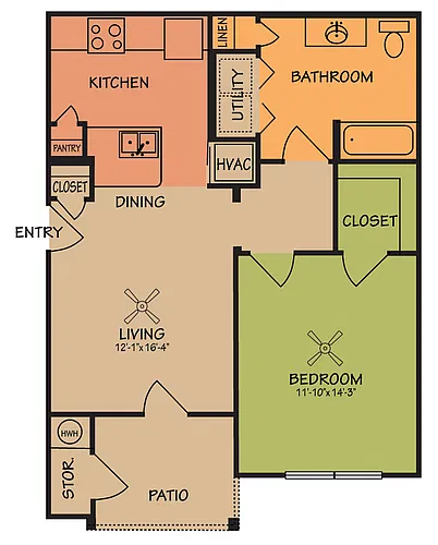 Floor plan A1