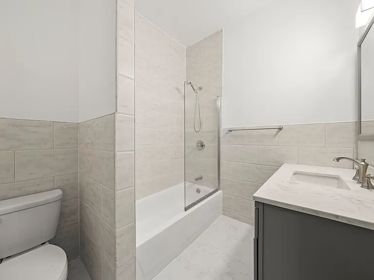 Hallway bathroom