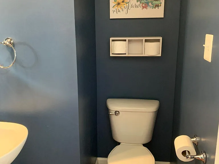 First floor half-bath