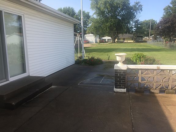From patio out to large yard