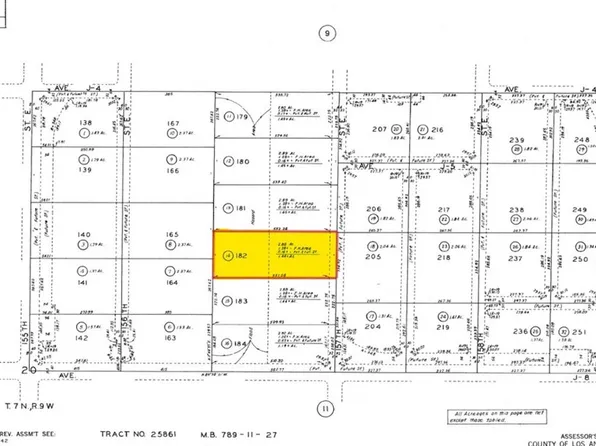 0 Avenue J7 & 157th St E Lot 182, Lancaster, CA 93535