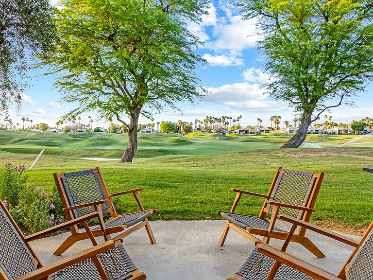 A stunning view from the 15th hole of the Stadium Course at PGA West!