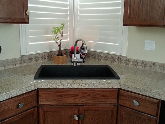 Granite kitchen sink