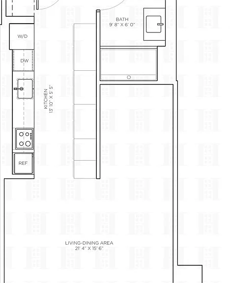 540 W 49th St #609N — Photo 2