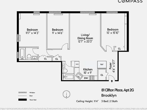 2nd image of 79 Clifton Pl #2GG