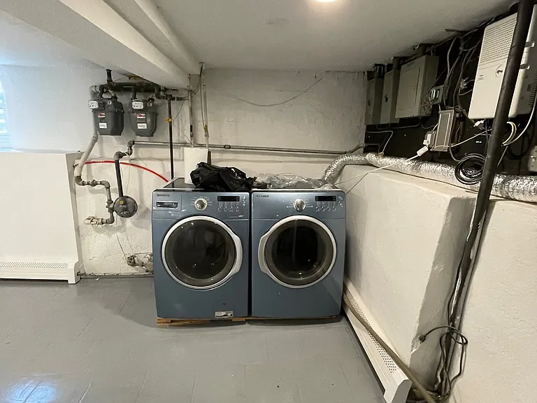 Washer & Dryer in the garden level