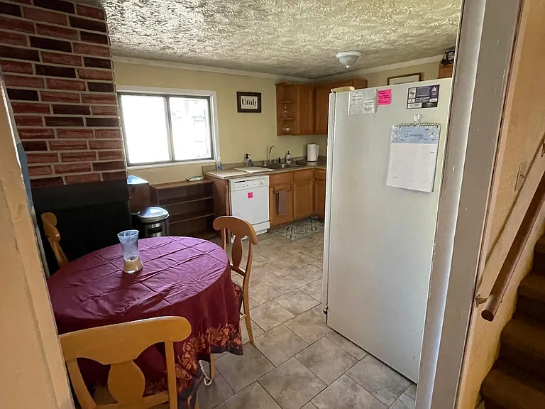 Kitchen and dining area