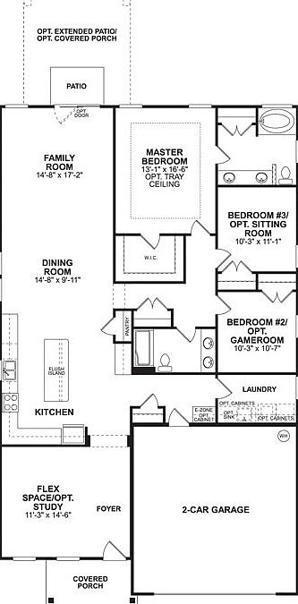 Claiborne II Main Floor
