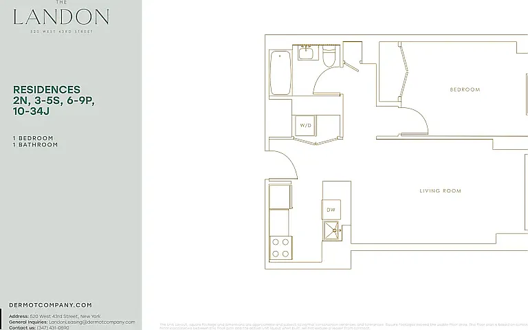 520 W 43rd St #11J — Photo 24