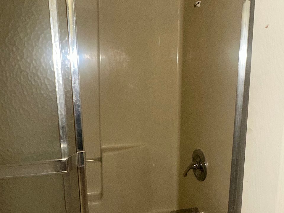 shower connects to master bedroom