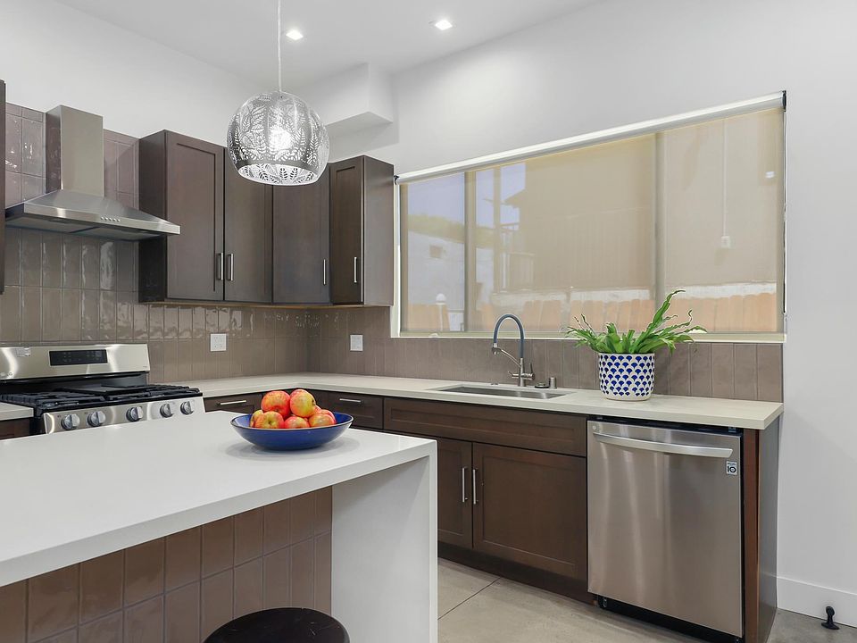 Ample cabinets including large cabinets for cookware.
Sunshades on all windows.