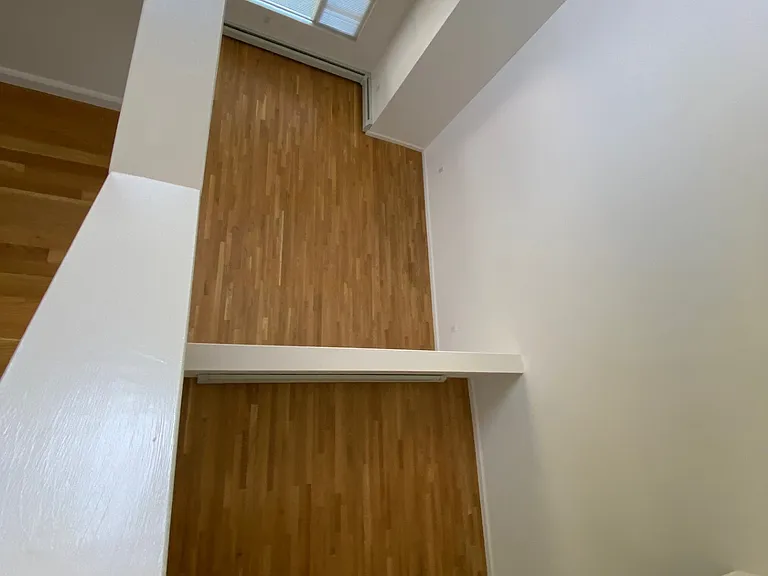 Balcony overlooking Living and Dining Rooms