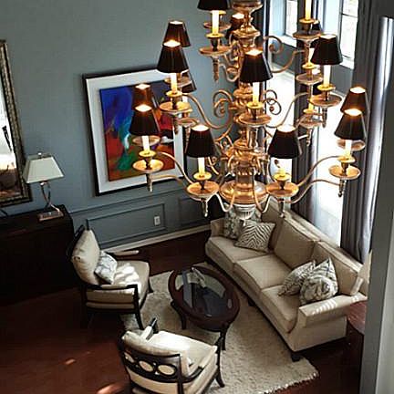 Formal Den and dining room area