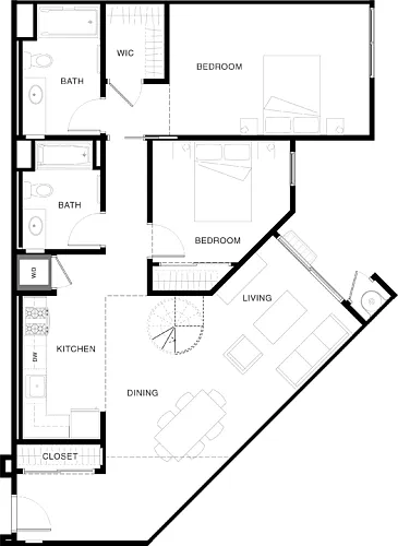 Floor plan 2B