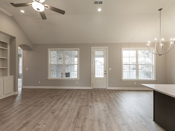 Great room into dining
