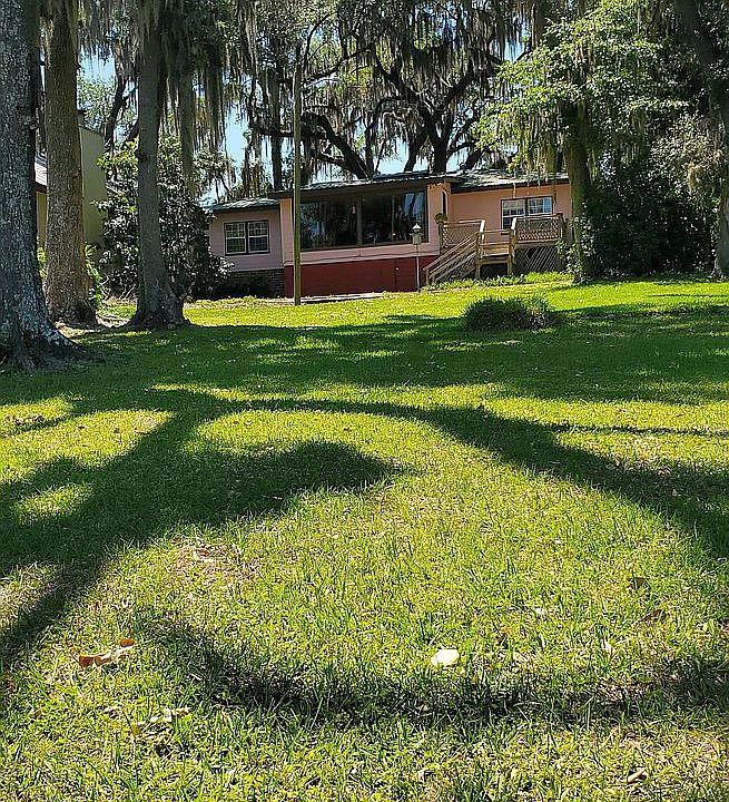 Lake side of house