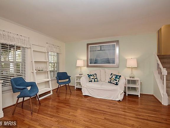 Living Room with hardwood flooring